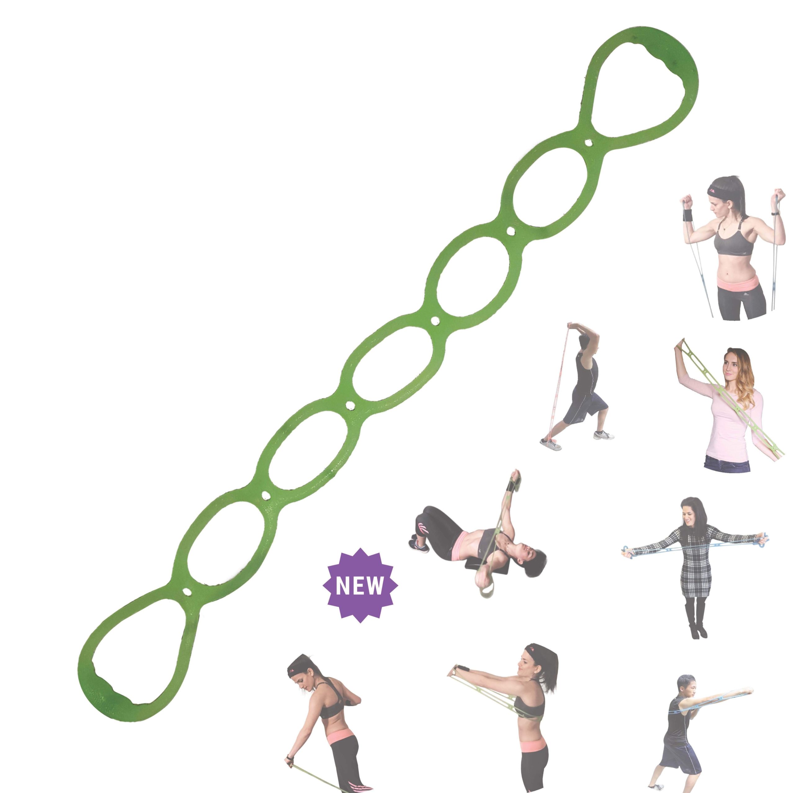 7 Ring Resistance Exercise Band FOMI Care We Bring Relief Naturally