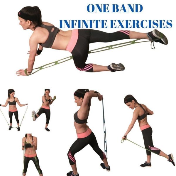 🔴 7 Resistance band exercises for a total body workout  Band workout, Resistance  band exercises, Elastic band exercise