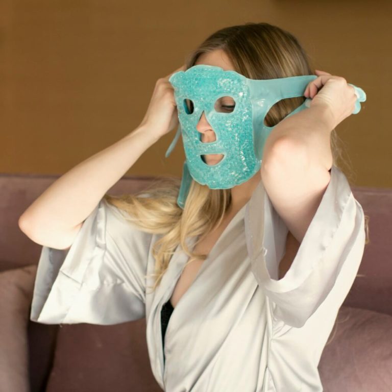 Hot Cold Gel Full Facial Eye Mask Fomi Care We Bring Relief Naturally